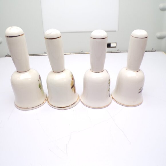 1991=1989=1992=1993 Antique Collectible Porcelain Bells - Picture 5 of 6